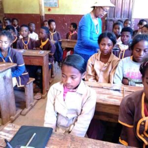 élèves en classe