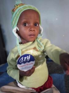 enfant malade à l'hôpital